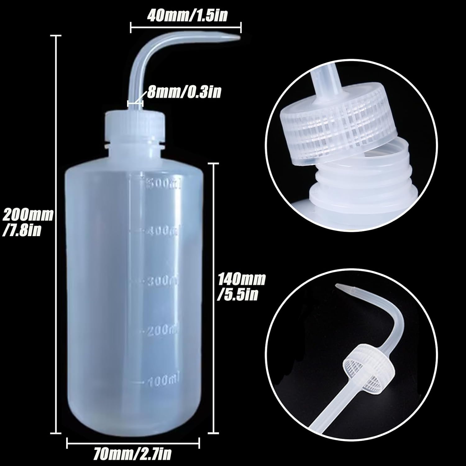 Various Colors Direct Squeeze Plant Water Bottles – 8oz / 16oz