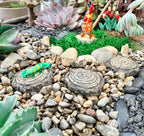 Mini Glass Lizard Figurine – Succulent Planter Accent & Kit Add-On
