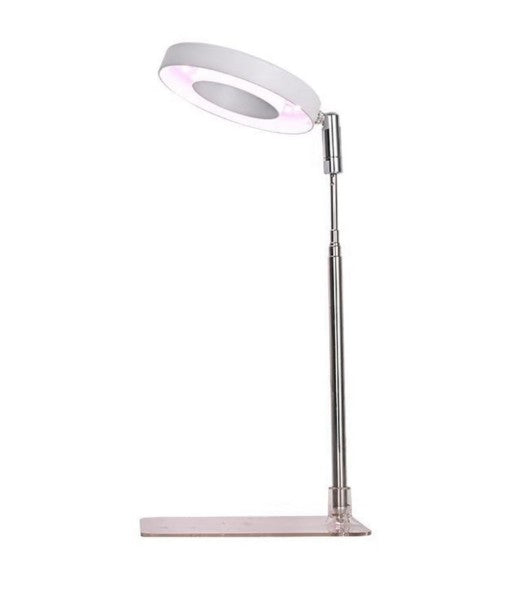 3.5" Full Spectrum Grow Light Ring – Auto On/Off Timer - 3 WHITE Modes