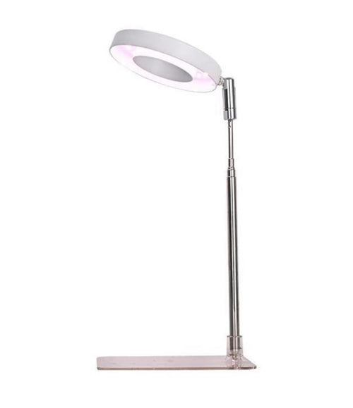 3.5" Full Spectrum Grow Light Ring – Auto On/Off Timer - 3 WHITE Modes