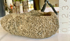 DIY Kit Cement Rock Planter for Succulents – shallow pot with Drainage