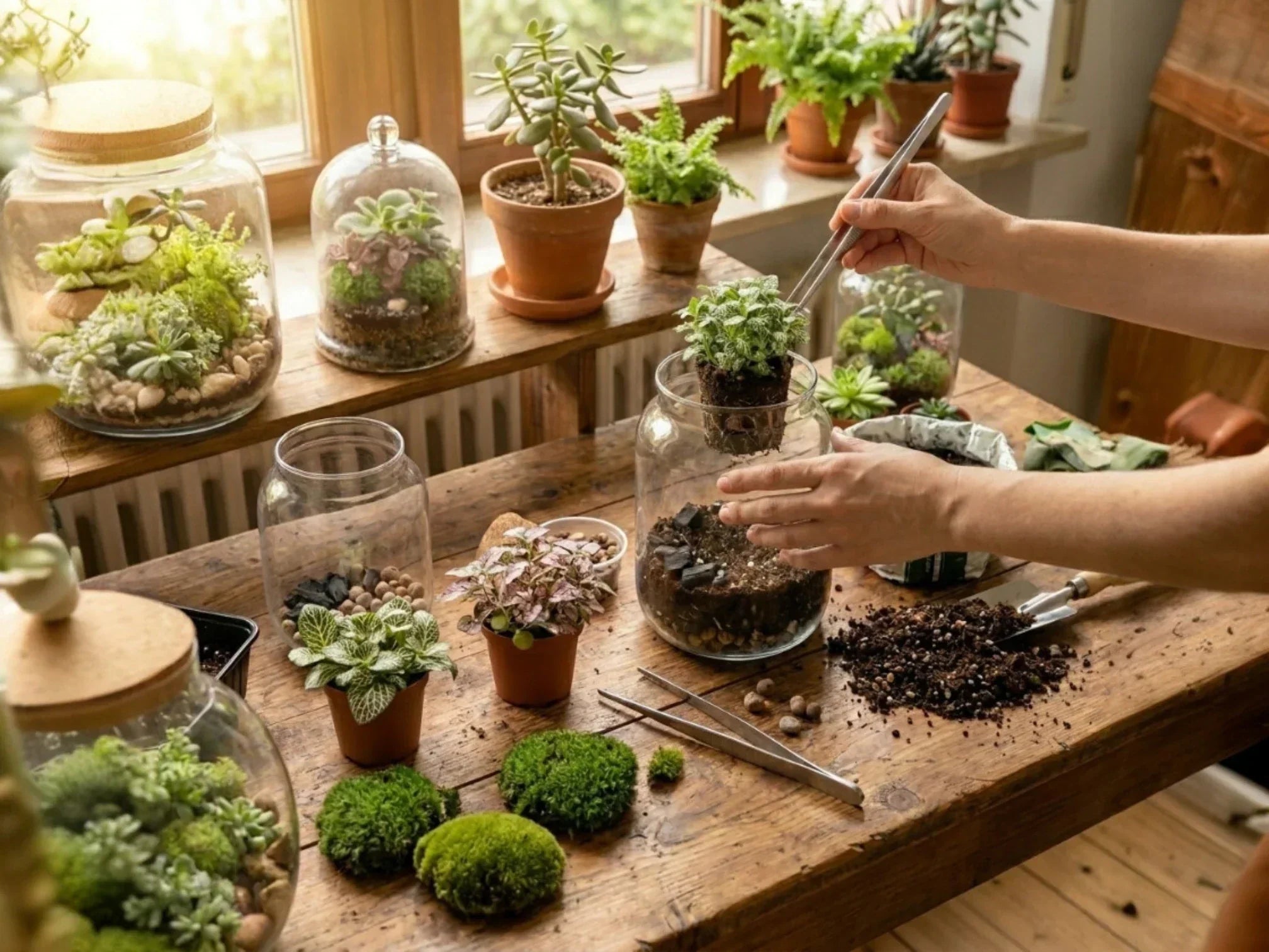 11.8" Terrarium Tweezers – Planting & Succulent Maintenance Tool